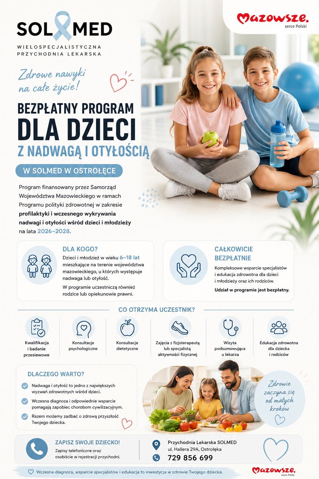 Czy Twoje dziecko zmaga się z nadwagą lub otyłością? 